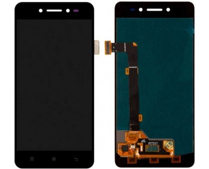 Дисплей Lenovo S90 Sisley + тачскрин (сенсор), черный, Amoled, оригинал
