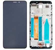 Дисплей Meizu M6s M712 + тачскрин (сенсор), черный, в рамке