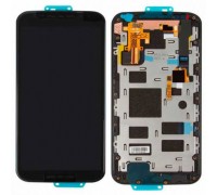 Дисплей Motorola XT1092 Moto X (2nd Gen)/XT1093/XT1094/XT1095/XT1096/XT1097 + тачскрин (сенсор), черный, в рамке, TFT, копия