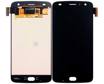 Дисплей Motorola XT1710 Moto Z2 Play + тачскрин (сенсор), черный, Amoled, оригинал