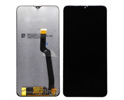 Дисплей Samsung A105F Galaxy A10 2019 + тачскрин (сенсор), черный, оригинал , переклеено стекло