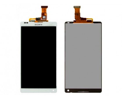 Display Sony C6502 Xperia ZL L35h / C6503 L35i / C6506 + touch-screen (sensor), white