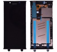 Дисплей Sony G3311 Xperia L1/G3312/G3313 + тачскрин (сенсор), черный, в рамке, оригинал