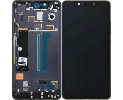 Lcd Xiaomi Mi8 SE + touch-screen (sensor), black, Amoled, in frame, original