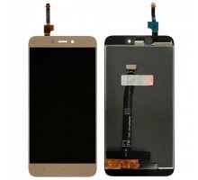 Дисплей Xiaomi Redmi 4X/4X Pro + тачскрин (сенсор), золотистый
