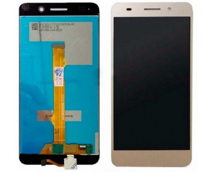 Модуль для Huawei Y6 II (CAM-L21), Honor 5A (CAM-AL00) Дисплей + тачскрин золотистый оригинал PRC
