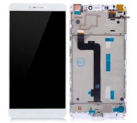 Модуль для Xiaomi Mi Max | Дисплей + тачскрин с передней панелью белый оригинал PRC