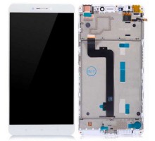 Модуль для Xiaomi Mi Max | Дисплей + тачскрин с передней панелью белый оригинал PRC