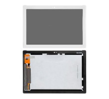 Дисплей Asus ZenPad 10 Z300M/Z300CNL/Z301ML/Z301MFL + тачскрин (сенсор), белый, с желтым шлейфом