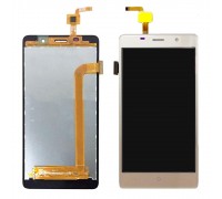 Дисплей Bravis A504 Trace Dual Sim/X500/Leagoo M5/Assistant AS-5433 Secret + тачскрин (сенсор), золотистый