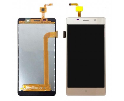 Дисплей Bravis A504 Trace Dual Sim/X500/Leagoo M5/Assistant AS-5433 Secret + тачскрин (сенсор), золотистый
