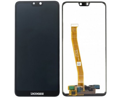 Дисплей Doogee Y7/N10 + тачскрин (сенсор), черный
