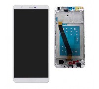 Дисплей Honor 7X BND-L21 + тачскрін (сенсор), білий, в рамці