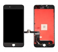 Дисплей iPhone 8 Plus + тачскрин (сенсор), черный, копия высокого качества
