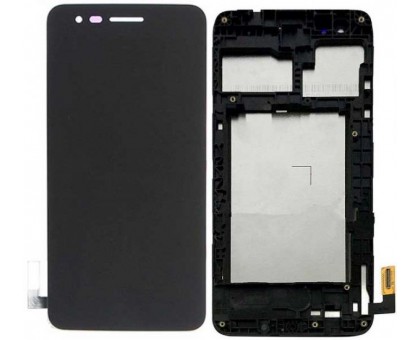 Дисплей LG M160 K4 (2017) / M150 Phoenix 3 / M151 / M153 Fortune / M154 + тачскрін (сенсор), чорний, в рамці, оригінал