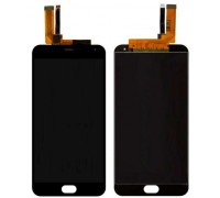 Display Meizu M2 Note M571 + touchscreen (sensor), black, yellow flex