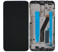 Дисплей Meizu M6T M811H + тачскрин (сенсор), черный, в рамке, оригинал