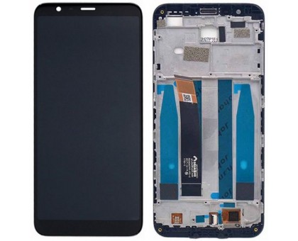 Lcd Meizu M8c M810H + touch-screen (sensor), black, in frame