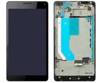 Дисплей Microsoft 950 XL + тачскрин (сенсор), черный, в рамке, оригинал