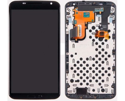 Lcd Motorola XT1100 Google Nexus 6 / XT1103 + touch-screen (sensor), black, in frame, Amoled original