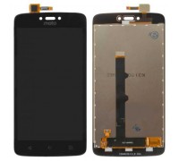 Дисплей Motorola XT1750 Moto C + тачскрін (сенсор), чорний