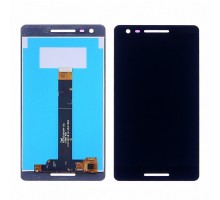 Дисплей Nokia 2.1 + тачскрин (сенсор), черный