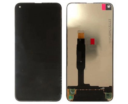 Дисплей Nokia 6.2/7.2 + тачскрин (сенсор), черный, оригинал