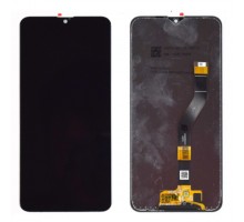 Дисплей Samsung A107F Galaxy A10s 2019 + тачскрин (сенсор), черный, оригинал , переклеено стекло