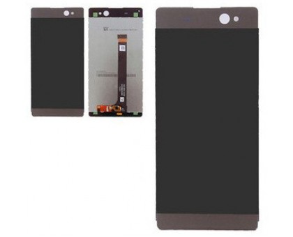 Дисплей Sony F3211 Xperia XA Ultra/F3212/F3213/F3215/F3216 + тачскрин (сенсор), серый, Graphite Black