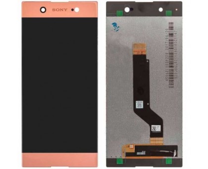 Дисплей Sony G3212 Xperia XA1 Ultra Dual / G3221 / G3223 / G3226 + тачскрін (сенсор), рожевий, оригінал