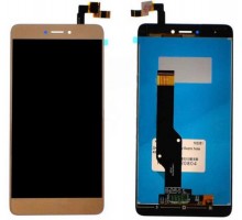 Дисплей Xiaomi Redmi Note 4X + тачскрин (сенсор), золотистый
