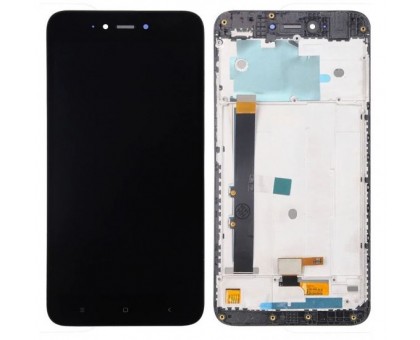 Дисплей Xiaomi Redmi Note 5A / Redmi Y1 Lite, 2/16 Gb + тачскрін (сенсор), чорний, в рамці