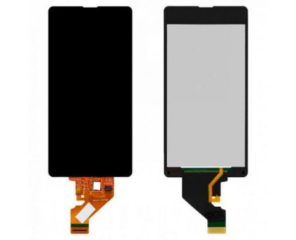 Модульний дисплей для Sony D5503 Xperia Z1 Compact Екран + тачскрін чорний оригінал PRC