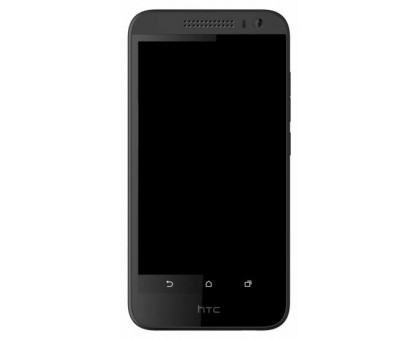 Дисплей для HTC Desire 616 Dual Sim + сенсорний екран, чорний, з передньою панеллю