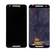 Дисплей для LG H791 Nexus 5X + touchscreen, чёрный, с передней панелью