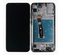 Дисплей Huawei P Smart 2019 + тачскрін (сенсор), чорний, в рамці