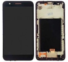 Дисплей LG M250 K10 2017/X400/K20 2019/K20 Plus + тачскрин (сенсор), черный, в рамке, оригинал