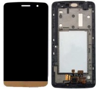 Дисплей LG X190 Ray Dual Sim + тачскрін (сенсор), золотистий, з предней панеллю, оригінал