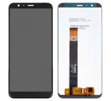 Дисплей Meizu M8c M810H + тачскрин (сенсор), черный, оригинал