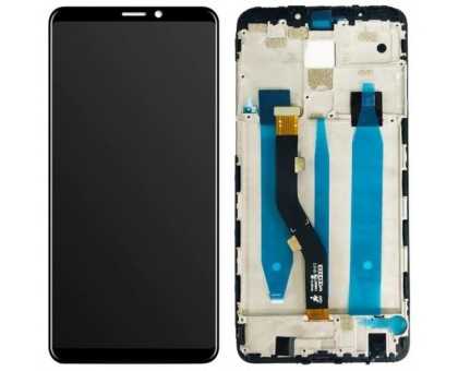 Дисплей Meizu Note 8 /M8 Note M822 + тачскрин (сенсор), черный, в рамке