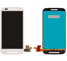 Дисплей Motorola XT1021 Moto E/XT1022/XT1023/XT1025 + тачскрин (сенсор), белый