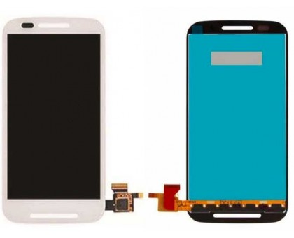 Дисплей Motorola XT1021 Moto E/XT1022/XT1023/XT1025 + тачскрин (сенсор), белый