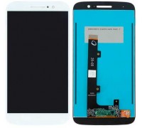Дисплей Motorola XT1662 Moto M / XT1663 + тачскрін (сенсор), білий
