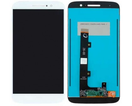 Дисплей Motorola XT1662 Moto M / XT1663 + тачскрін (сенсор), білий