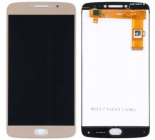 Дисплей Motorola XT1770 Moto E4 Plus/XT1771/XT1772/XT1773, версия MediaTek + тачскрин (сенсор), золотистый