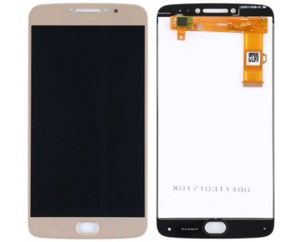 Display Motorola XT1770 Moto E4 Plus / XT1771 / XT1772 / XT1773, MediaTek version + touchscreen (sensor), golden