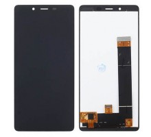 Дисплей Nokia 1 Plus + тачскрин (сенсор), черный