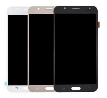 Дисплей Samsung J701F Galaxy J7 Neo + тачскрин (сенсор), белый, TFT, копия