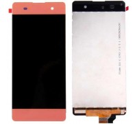 Дисплей Sony F3111 Xperia XA/F3112/F3113/F3115/F3116 + тачскрин (сенсор), розовый, Rose Gold, оригинал