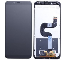 Дисплей Xiaomi Mi A2 /Mi 6x + тачскрин (сенсор), черный в рамке